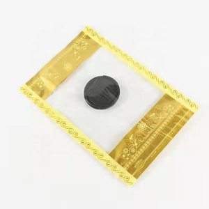 Túi Đứng Đựng Hạt Quả Khô Trà Có Khóa Kéo Bằng Nhựa Cửa Sổ Trong Suốt Hình Hoa Màu Vàng Thực Phẩm Túi Đóng Gói Thực Phẩm Có Khóa Kéo - Product Image 6