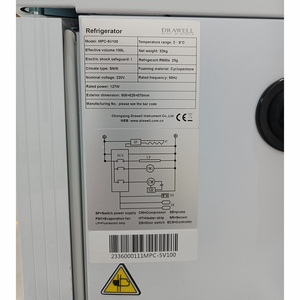 Réfrigérateur à vaccins vertical à porte vitrée de petite taille MPC-5V100, 2-8 degrés, 100 litres - Product Image 6