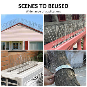 Roestvrijstalen Vogel Steek Fabriek Familie Binnenplaats Buiten Vogelbescherming - Product Image 6