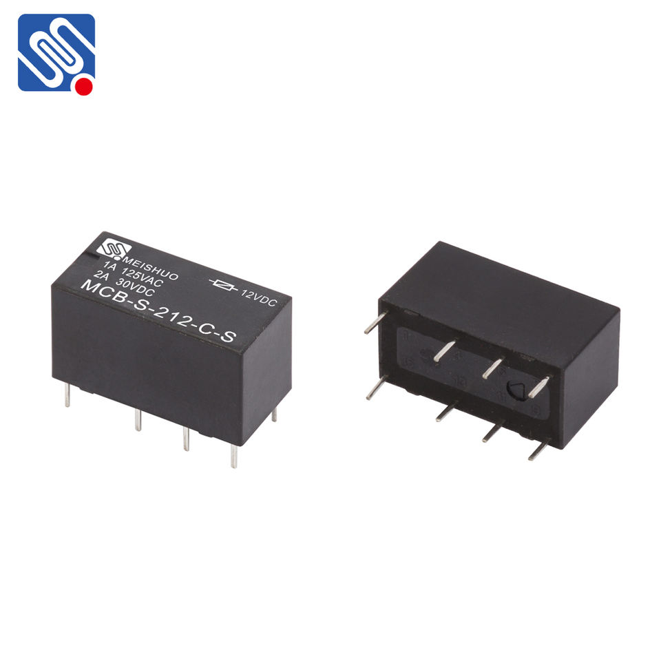 Meishuo Manufacturer MCB DPDT 2A 5V General Purpose Signal Relay Stock IoT Compatible Relays