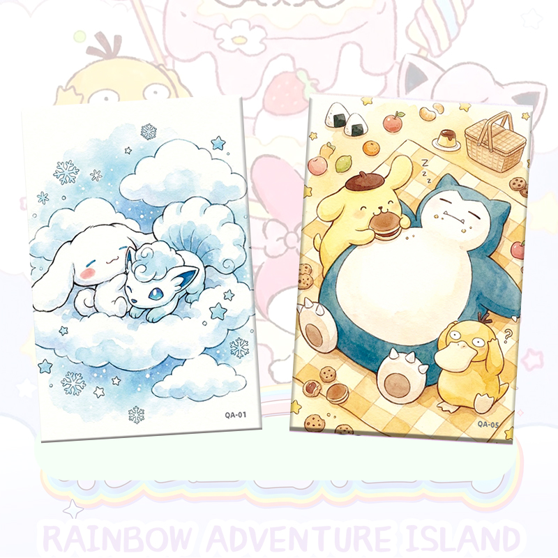 POKE&amp;Sanrioed ArtBoard Rouge