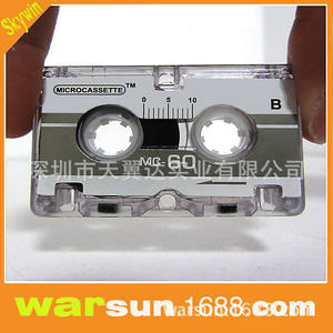 Cinta de casete Skywin Mini MC-60 de 60 minutos para grabación de audio, cinta virgen fabricada en Tailandia - Product Image 4