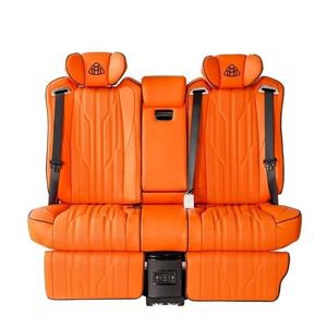 Asiento de coche Vip de lujo de cuero de <span class=keywords><strong>colores</strong></span> de alta calidad para Van, asiento trasero de coche de lujo, sofá de Reacondicionamiento para Volkswagen Multivan Caravelle - Product Image 1