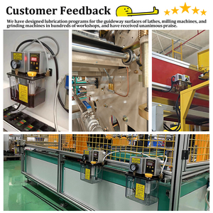 משאבת שימון שמן אוטומטית מכונת CNC 24V משאבת שימון שמן חשמלית למערכת שימון בעלת תזוזה חיובית - Product Image 4