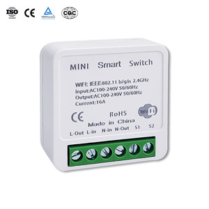 Mini 20A Wifi Cảm ứng thông minh chuyển tuya ứng dụng thông minh không dây điều khiển từ xa làm việc với Google nhà - Product Image 3