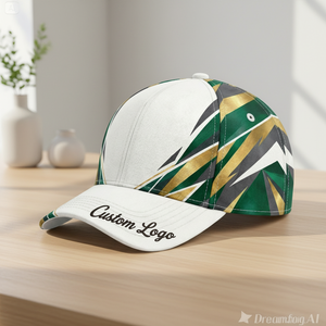 หมวกเบสบอลปักโลโก้ 3 มิติ แบบกำหนดเอง 6 แผง ปรับขนาดได้ สายรัดแบบ Snapback ผ้าคอร์ดูรอย โพลีเอสเตอร์/คอตตอน สำหรับทุกเพศ สวมใส่สบายๆ สไตล์สปอร์ต สีขาว - Product Image 5