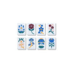 Mahjong américain personnalisé pliable et portable, tuiles en acrylique à 4 couches avec 160 cartes gravées, jeu de luxe et idée cadeau de Noël - Product Image 2