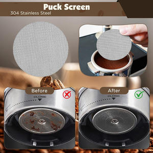 <span class=keywords><strong>Kit</strong></span> de Herramientas para <span class=keywords><strong>Barista</strong></span> de <span class=keywords><strong>Café</strong></span>, Juego de 9 Accesorios para Espresso con Tamper, Herramienta WDT, Pluma para Latte Art, Embudo Dosificador y Filtro para Puck - Product Image 6