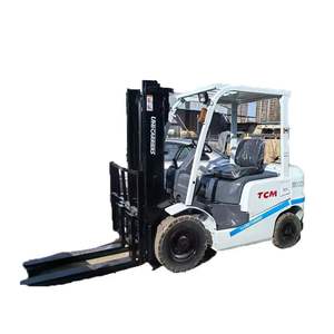 Chariot élévateur diesel TCM FD30 3 tonnes d'origine japonaise, utilisé pour les fermes, avec moteur, boîte de vitesses et composants principaux du moteur inclus - Product Image 1