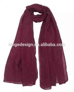 رائع جنوب أفريقيا حار بيع مصنع الصين التفاف شال الحجاب أغطية الرأس إيكاربي لامع فسكوز لامع وشاح لامع - Product Image 4