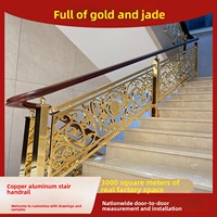 Fabricant de Foshan : Garde-corps pliants en alliage d'aluminium sur mesure ; Balustrades sculptées de luxe léger pour intérieurs de villas et projets DIY à domicile