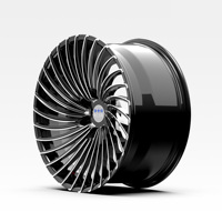 Nouvelles Jantes de Voiture RCSR Sur Mesure 17 18 19 20 21 22 Pouces, Roues Forgées en Alliage d'Aluminium Profondément Concaves 5x120 5x112 5x114.3 pour BMW Audi