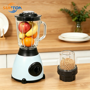 SUNTON OEM custom high quality 300W portable 2 in 1 multifunctional juicer smoothie blenders for kitchen - Product Image 3