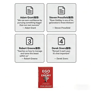 L'ego è il nemico, di Ryan Holiday, saggezza stoica, gestione dell'ego, pace interiore, auto-miglioramento, libro da leggere - Product Image 3