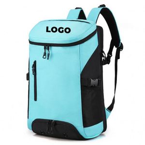 Mochila Multifuncional Impermeable de Oxford para Baloncesto, con Cierre, Gran Capacidad, Compartimento para Zapatos, Protección para Laptop, Unisex, para Viajes - Product Image 1