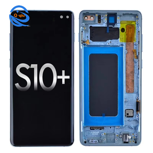 Vente en gros de téléphones mobiles <span class=keywords><strong>Samsung</strong></span> S10Plus avec cadre et écran OLED <span class=keywords><strong>grand</strong></span> format, adapté aux magasins de réparation d'écrans et aux ateliers de réparation - Product Image 1
