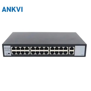 KU-5026GG 24-Port Gigabit <b>PoE</b> <b>Switch</b> 2 Uplink+2SFP 30W/Port 300W 128G VLAN 802.3at/af - Product Image 1
