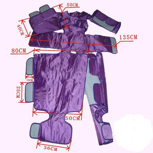 Manta de Sauna para Drenaje Linfático, Máquina de Masaje por Presión de Aire, Dispositivo de Terapia de Presión de Aire para Piernas, Masajeador de Pies y Piernas por Compresión de Aire - Product Image 5