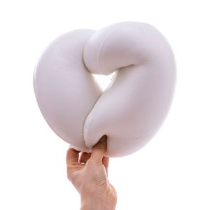 XDH172 Oreiller de voyage ergonomique en mousse à mémoire de forme en U, avec housse amovible et réglable, pour le cou et la sieste en avion – Meilleure vente - Product Image 4