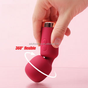 Neuer Handgehaltener Elektrischer Leistungsstarker Magischer Massagestab Vibrator Frauensextoys <span class=keywords><strong>AV</strong></span> Mini Persönlicher Massagestab für Frauen - Product Image 2