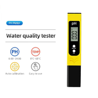 Instrument portable de test de la qualité de l'eau pour aquarium, testeur de pH, stylo de détection de la valeur de pH