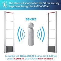 Alarme antivol pour vêtements, capteur rigide 58kHz/8.2MHz, étiquette de sécurité EAS, en provenance de Chine - Vente chaude