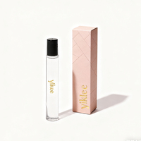Cajas de Perfume Personalizadas con Logotipo Estampado en Caliente, Empaquetadas Individualmente, de 10 ml, para Pruebas de Fragancias