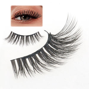 Pestañas Magnéticas 3D Reutilizables de Etiqueta Privada al por Mayor, Pestañas Postizas Magnéticas Naturales y Suaves con Aplicador - Product Image 1