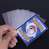 Protège-cartes Ultra Transparents Personnalisés pour Cartes de Sport, de Jeu, Pokémon, Yu-Gi-Oh!, One Piece, Football, Baseball