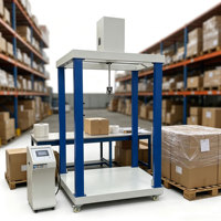 Machine d'essai d'impact sur plateforme plate de grande taille pour valises, s'adapte à toutes les tailles de valises à roulettes et de sacs à dos