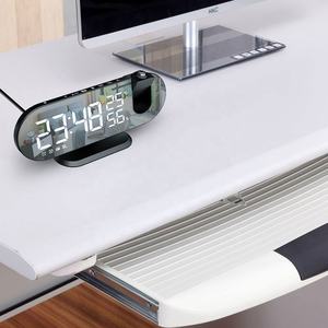 Réveil numérique à LED, Radio FM, réveil intelligent, horloge, Table électronique, chargeur USB, horloge de réveil, Projection de l'heure - Product Image 4