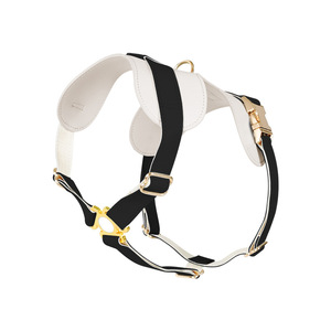 ペットカラー犬ハーネスリーシュセットカスタムロゴパーソナライズされたデザインリサイクル高級防水ソフトPUレザー - Product Image 4