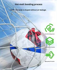 定制批发中国工厂价 PU 专业廉价足球 5 号训练和比赛用足球 - Product Image 2