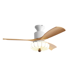 พัดลมเพดานมอเตอร์ BLDC DC แบบกลับด้านได้ ขนาด 42/52 นิ้ว จากโรงงานโดยตรง พร้อมไฟ รีโมท ปรับความสว่างได้ 3CCT ใบพัด ABS สำหรับห้องนอน ห้องนั่งเล่น - Product Image 1