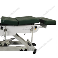 Table de décompression vertébrale manuelle à cinq fonctions Table de réglage chiropratique