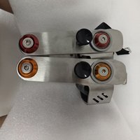 Poignée de câble rotative en acier inoxydable pour barre de traction universelle, idéale pour les exercices de tirage à la tricepse et de rame assis