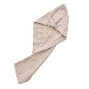 Toalla Turbante para Cabello Seco Personalizada OEM ODM, Toalla <span class=keywords><strong>de</strong></span> <span class=keywords><strong>Pelo</strong></span> Absorbente <span class=keywords><strong>de</strong></span> Secado Rápido con Cola Ancha Tipo Waffle para <span class=keywords><strong>Mujer</strong></span>, Gorro <span class=keywords><strong>de</strong></span> Toalla para Cabello para Adultos con Cabeza Grande - Product Image 4