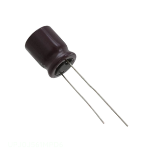 ตัวเก็บประจุแบบรูผ่าน560 uF 20% 6.3V UPJ0J561MPD6เรเดียล560 uF - Product Image 1
