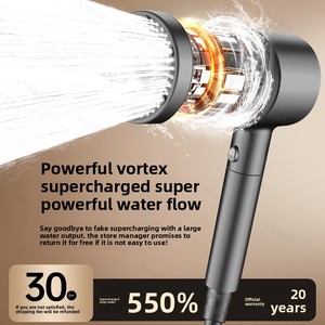 Filtro a risparmio idrico ad alta pressione testa doccia Extra filtro di ricambio per la bassa pressione dell'acqua a casa <span class=keywords><strong>soffione</strong></span> doccia - Product Image 3