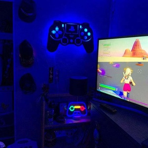 Lámpara de Pared LED 3D de <span class=keywords><strong>Anime</strong></span> <span class=keywords><strong>Zelda</strong></span>, Diseño de Espada, Luz Nocturna para Dormitorio Infantil, 16 Colores, Control Remoto, Decorativa, de Plástico para Colgar en la Pared - Product Image 6