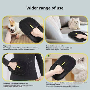 Guantes electrostáticos reutilizables para depilación de mascotas, cepillo manual para sofá para depilación de gatos y perros - Product Image 4