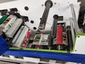 High Speed Automatic Petal Type Horizontal 6 Colors UV Dryer Sticker Paper Labels Flexo Printing Machine