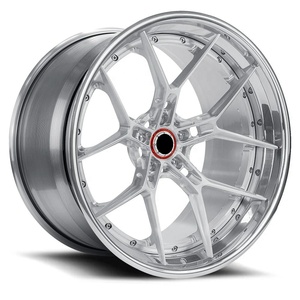2 3 piezas 5x110 5x112 5x114,3 5x120 5x150 5x llanta de rueda forjada pulida de oro para <span class=keywords><strong>Aston</strong></span> <span class=keywords><strong>Martin</strong></span> Tesla Mercedes <span class=keywords><strong>AMG</strong></span> Alfa Romeo E36 q50 - Product Image 1