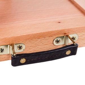 SINOART <span class=keywords><strong>Chevalet</strong></span> de table en bois de hêtre avec tiroir et <span class=keywords><strong>palette</strong></span> Boîte en bois <span class=keywords><strong>Chevalet</strong></span> Boîte de peinture pour débutants, étudiants - Product Image 5
