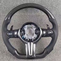 Conjunto de Volante de Fibra de Carbono para BMW M3 M4 F80 F82 E90 E91 E60 X5 F15 X6 F16 F10 F30 F32 F36 F60 F30 F32 F20 M340i
