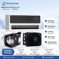 ACTECmax 12V 24V 48V AC Split untuk Parkir. AC.161.132 2500W 500m3/jam Truk Van Mini Bus Off-Grid Aliran Udara Dalam Ruangan R134a