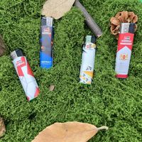 Briquet électronique Shunfa SF-E08B à prix de gros, design classique, en plastique recouvert d'autocollants, pour cigares, cadeaux d'affaires