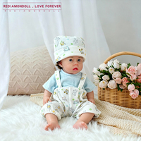 Poupées Bébés Mignonnes et Douces Reborn Factory Super Pas Cher Mini 11 Pouces Peau Peinte Avancée Poupée Bébé Mignonne Corps Entier en Silicone