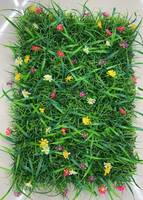 Fleurs artificielles en plastique, cloisons de fleurs artificielles, tapis floraux faux, écrans pour rebords de fenêtre, ornements décoratifs