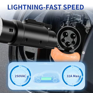 Convertisseur <span class=keywords><strong>de</strong></span> charge <span class=keywords><strong>de</strong></span> <span class=keywords><strong>voiture</strong></span> <span class=keywords><strong>électrique</strong></span> OLINK Type 2 vers J1772, adaptateur <span class=keywords><strong>de</strong></span> chargeur EV mâle Type 1 vers Type 2 pour la charge des voitures BMW - Product Image 4